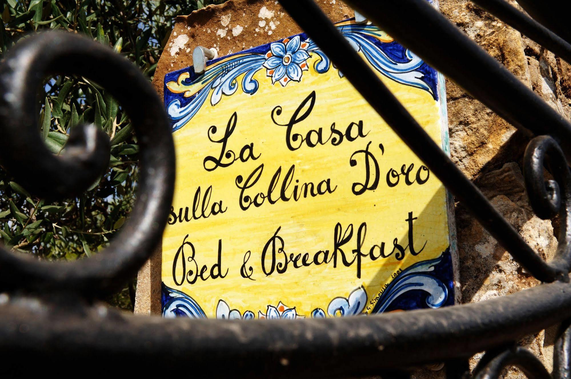 La Casa Sulla Collina D'Oro Bed & Breakfast Piazza Armerina Eksteriør bilde